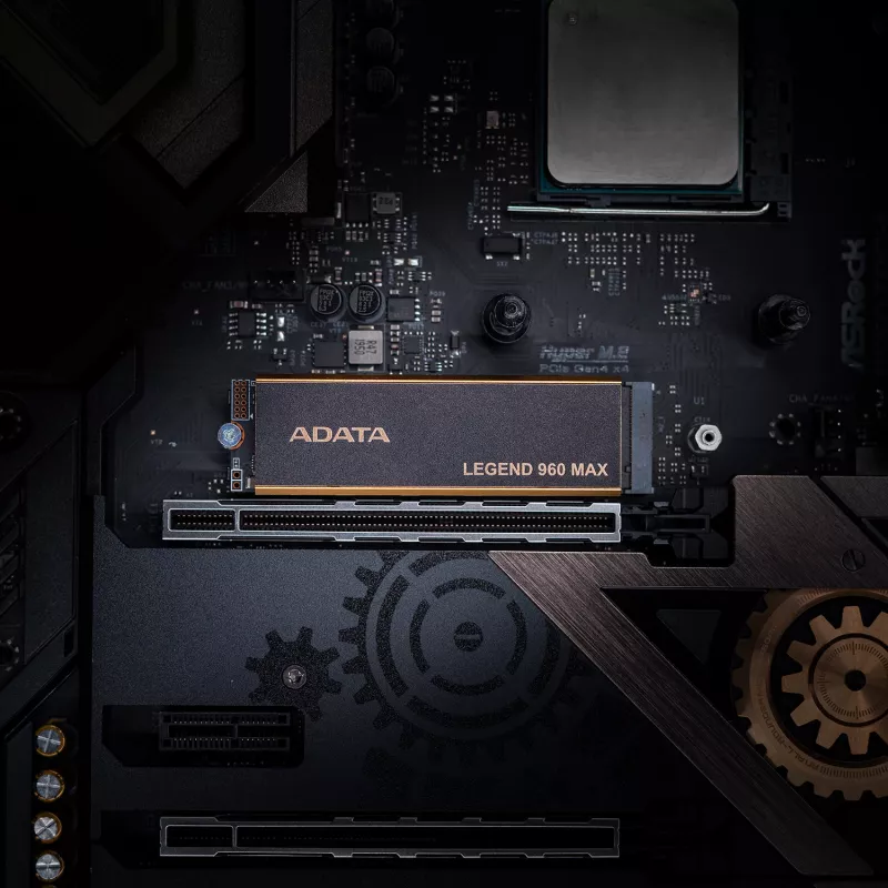 Interné M.2 2280 NVMe SSD ADATA LEGEND 960 MAX 1 TB PCIe 4.0, čítanie 7400 MB/s, zápis 6000 MB/s, 3D NAND