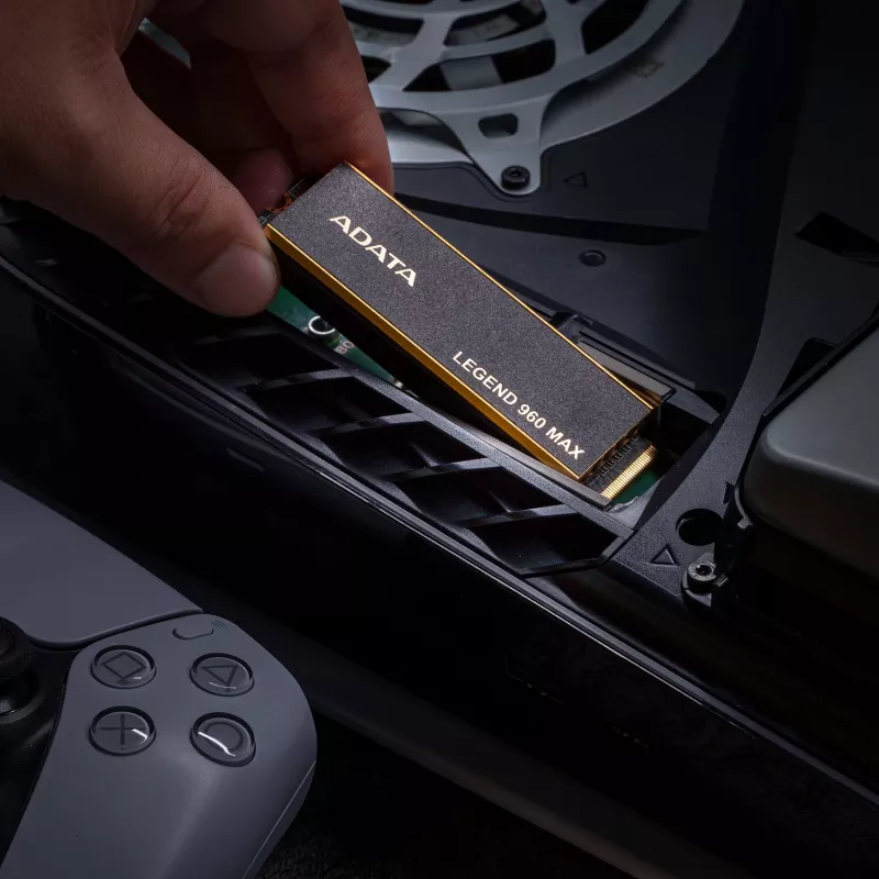 Interné M.2 2280 NVMe SSD ADATA LEGEND 960 MAX 1 TB PCIe 4.0, čítanie 7400 MB/s, zápis 6000 MB/s, 3D NAND