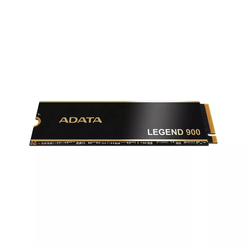 ADATA LEGEND 900 SLEG-900-2TCS M.2 2280 NVMe SSD disk, 2 TB, PCIe 4.0 x4, NVMe 1.4, 7000/5400 MB/s, čierny/zlatý