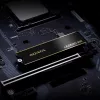 ADATA LEGEND 900 SLEG-900-2TCS M.2 2280 NVMe SSD disk, 2 TB, PCIe 4.0 x4, NVMe 1.4, 7000/5400 MB/s, čierny/zlatý