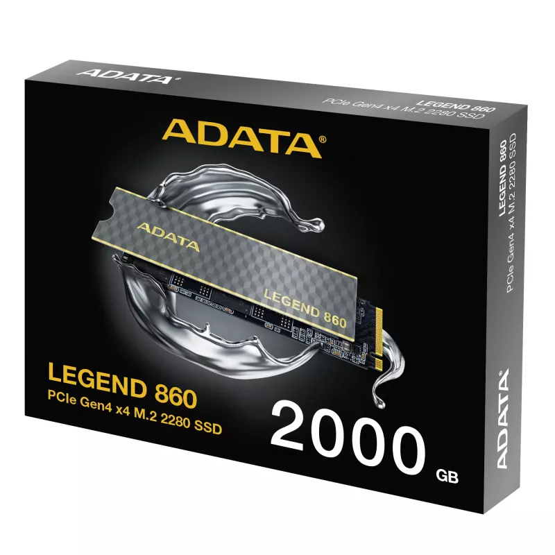 ADATA LEGEND 860 SLEG-860-2000GCS interný SSD disk 2 TB M.2 PCI Express 4.0 NVMe 3D NAND