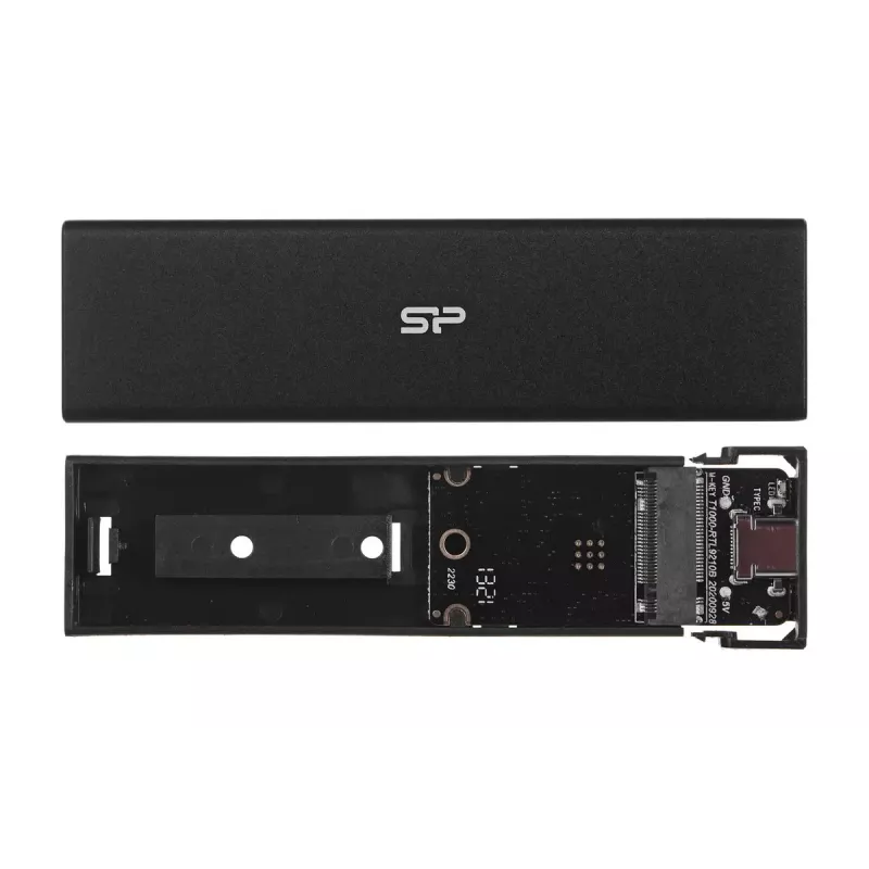 SILICON POWER externé M.2 NVMe/SATA SSD puzdro