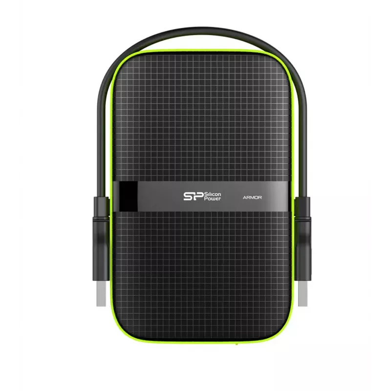 Externý HDD Silicon Power Armor A60 1 TB 2,5 palca USB 3.2 Gen 1, nárazuvzdorný, AES-256, čierny