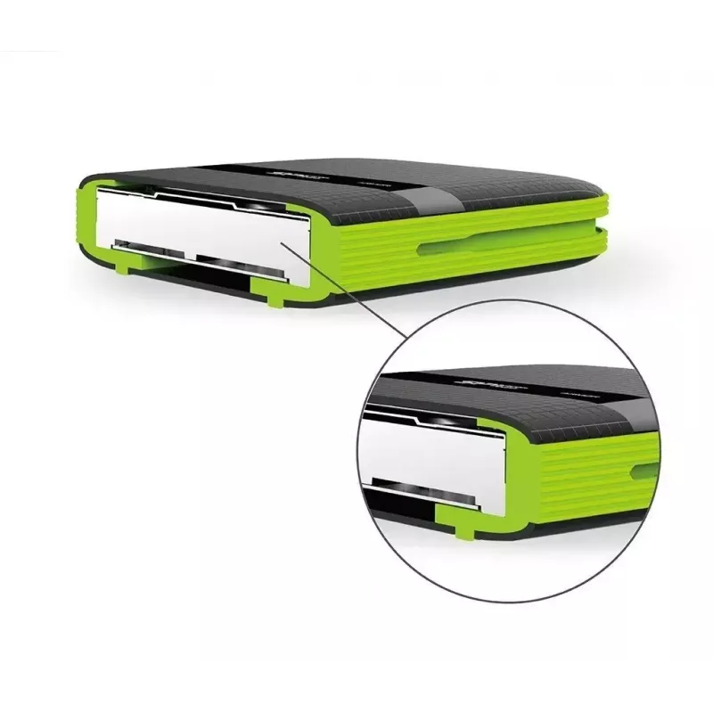 Externý HDD Silicon Power Armor A60 1 TB 2,5 palca USB 3.2 Gen 1, nárazuvzdorný, AES-256, čierny