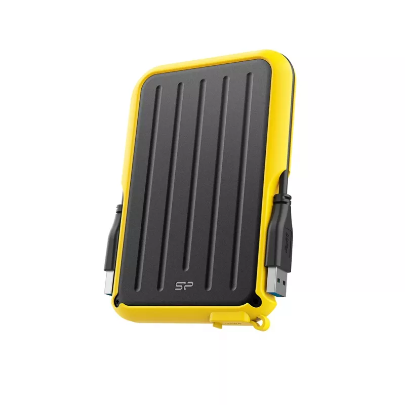 SILICON POWER prenosný HDD USB 3.2 Gen 1 Armor - A66 1TB - žltý Moq-36