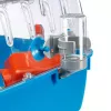 Klietka FERPLAST Combi 2 pre škrečky, modrá transparentná, B795×T295×H263 mm, technopolymér
