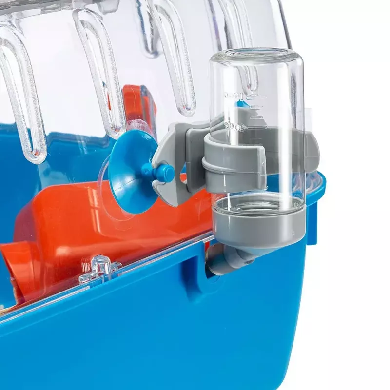Klietka FERPLAST Combi 2 pre škrečky, modrá transparentná, B795×T295×H263 mm, technopolymér