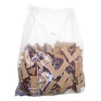 Tréningové maškrty pre psov MACED Cube Cookies Mini Mix 1 kg — sortiment mini kockových keksov, hydinový mix