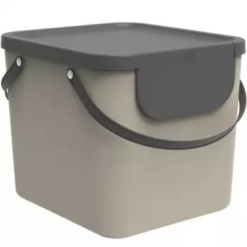 Rotho Albula kôš na triedenie odpadu, 40 l, cappuccino