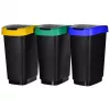 Rotho Twist 1045899999 sada košov na odpad, 3 x 25 l, plast