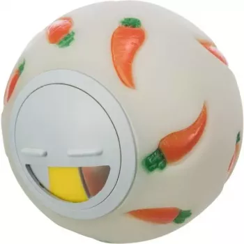 Loptička Trixie TX-6275 loptička s maškrtami pre králiky, plast, Ø 7 cm, rôzne farby