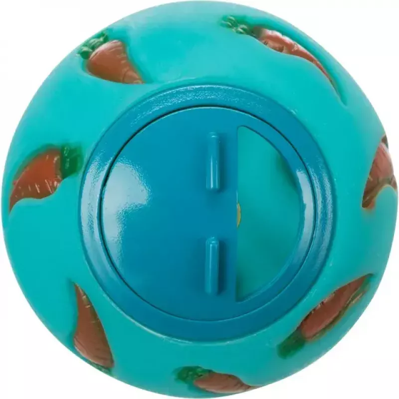 Loptička Trixie TX-6275 loptička s maškrtami pre králiky, plast, Ø 7 cm, rôzne farby