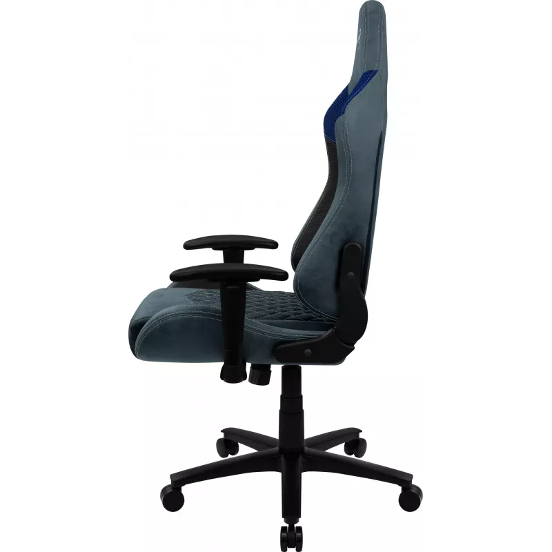 Aerocool DUKE AeroSuede univerzálna herná stolička čierna, modrá