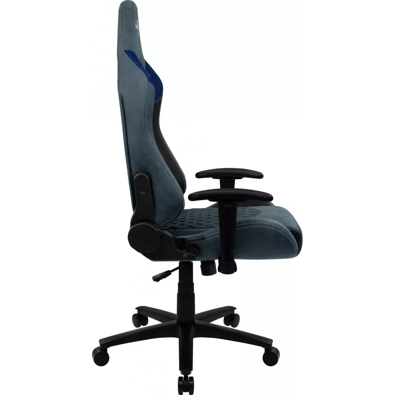 Aerocool DUKE AeroSuede univerzálna herná stolička čierna, modrá