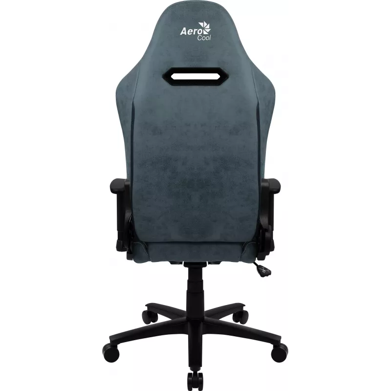 Aerocool DUKE AeroSuede univerzálna herná stolička čierna, modrá