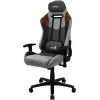 Aerocool DUKE AeroSuede univerzálna herná stolička čierna, hnedá, sivá