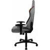 Aerocool DUKE AeroSuede univerzálna herná stolička čierna, hnedá, sivá