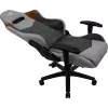 Aerocool DUKE AeroSuede univerzálna herná stolička čierna, hnedá, sivá