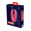 Trust GXT 109P FELOX myš herná pre obe ruky USB Type-A 6400 DPI