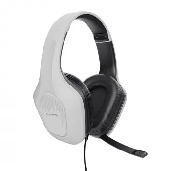 Trust GXT 415W Zirox headset káblový s hlavovým mostom herný biely