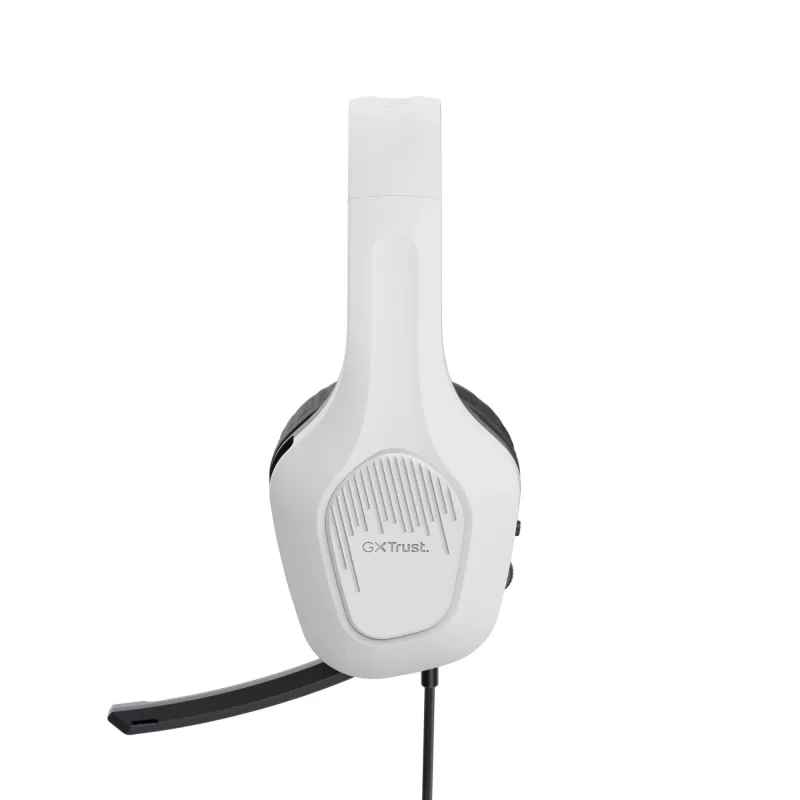 Trust GXT 415W Zirox headset káblový s hlavovým mostom herný biely