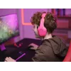 Trust GXT 415P Zirox headset káblový s hlavovým mostom herný ružový