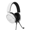 Trust GXT 489W FAYZO headset káblový s hlavovým mostom herný čierny, biely