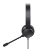 Trust Ayda headset káblový s hlavovým mostom hovory/hudba USB Type-A čierny