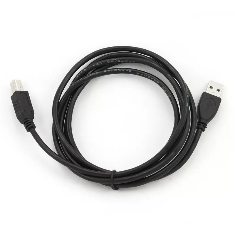 Gembird CCP-USB2-AMBM-6 kábel USB 2.0 A-B, 1,8 m, čierny