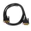 Akyga AK-AV-06 DVI-D Dual-Link kábel (24+1), konektor samec na konektor samec, 1,8 m, čierny