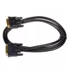 Akyga AK-AV-06 DVI-D Dual-Link kábel (24+1), konektor samec na konektor samec, 1,8 m, čierny