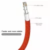 USB-A na Lightning kábel Baseus Yiven 1,8 m, 2 A výstup, červený, plášť z termoplastického elastomeru