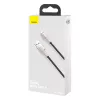 BASEUS Fast Charge Cafule dátový prenosový kábel - USB Type-A na Lightning - 480 Mbit/s (2,4 A PD) - 1 m - čierna
