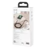 BASEUS Fast Charge Cafule dátový prenosový kábel - USB Type-A na Lightning - 480 Mbit/s (2,4 A PD) - 1 m - čierna
