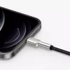 BASEUS Fast Charge Cafule dátový prenosový kábel - USB Type-A na Lightning - 480 Mbit/s (2,4 A PD) - 1 m - čierna
