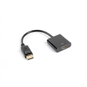 LANBERG adaptér DisplayPort(m)->hdmi(f) 10 cm