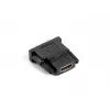 LANBERG kábel Gender Changer HDMI DVI-d 18+1 Single Link čierny