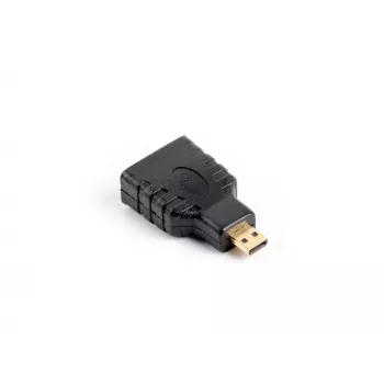 Lanberg AD-0015-BK káblový adaptér HDMI Micro HDMI čierny