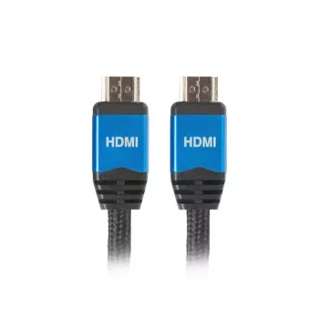 LANBERG HDMI kábel - M/m V2.0 kábel Cu Premium - 1 m čierny