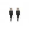 LANBERG USB-A M/m 2.0 kábel 1 m čierny