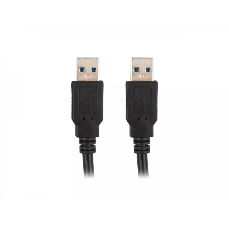 LANBERG USB kábel 3.0 USB A – 1 m čierny