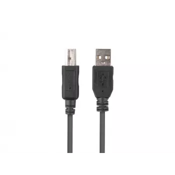 LANBERG USB-A(m)->USB-B(m) 2.0 kábel 1 m čierny Ferrit, box