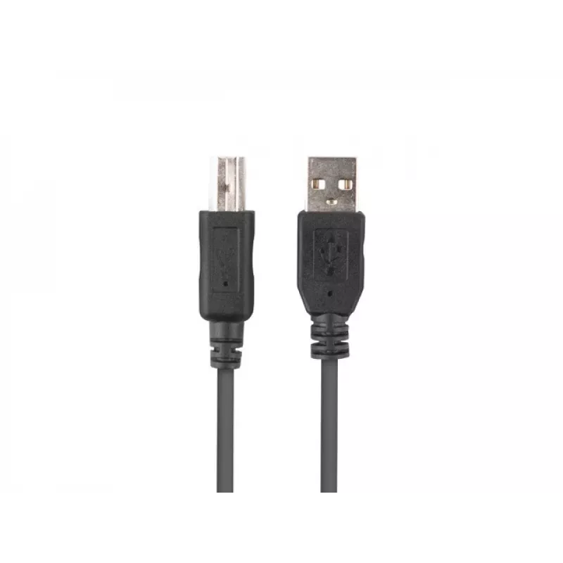 LANBERG USB-A(m)->USB-B(m) 2.0 kábel 1 m čierny Ferrit, box