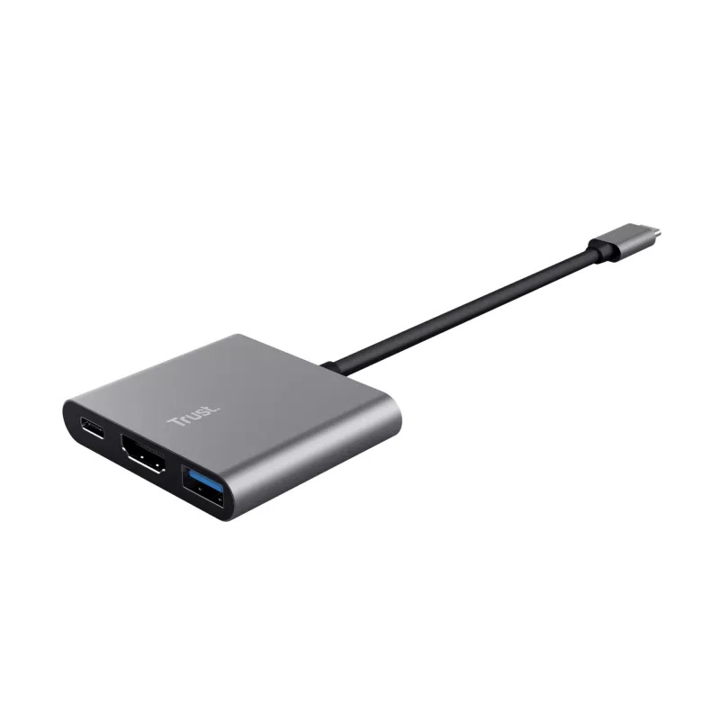 Trust Dalyx USB 3.2 Gen 1 (3.1 Gen 1) Type-C hliník, čierny