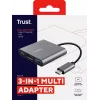 Trust Dalyx USB 3.2 Gen 1 (3.1 Gen 1) Type-C hliník, čierny