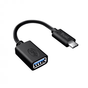 Trust 20967 USB kábel 0,09 m USB C USB A čierny