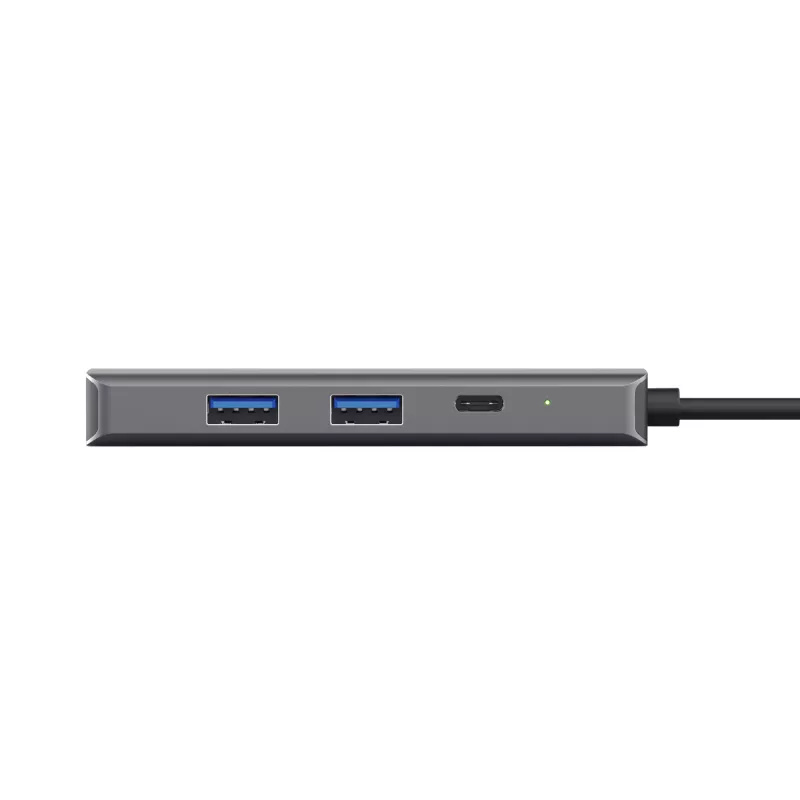 Trust Dalyx USB Type-C 1000 Mbit/s strieborný