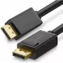 DisplayPort kábel UGREEN DP102 1 m, DisplayPort 1.2, 21,6 Gbit/s, 3840×2160@60Hz, čierny