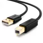 Ugreen 10351 USB kábel USB 2.0 3 m USB A USB B čierny