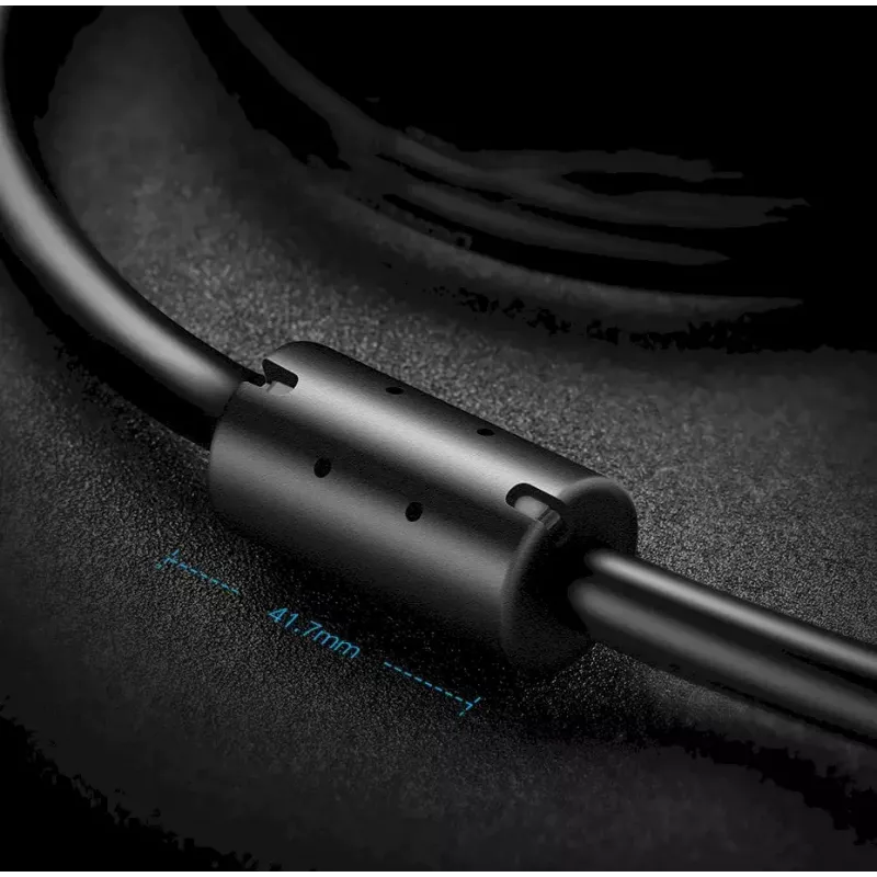 USB kábel UGREEN 10385 Mini-USB 480 Mbit/s 1,5 m čierny, rýchle nabíjanie
